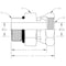 World Wide Fittings Male O-Ring Boss to Female Pipe Swivel Straight 9315X10X06 - alternate 2